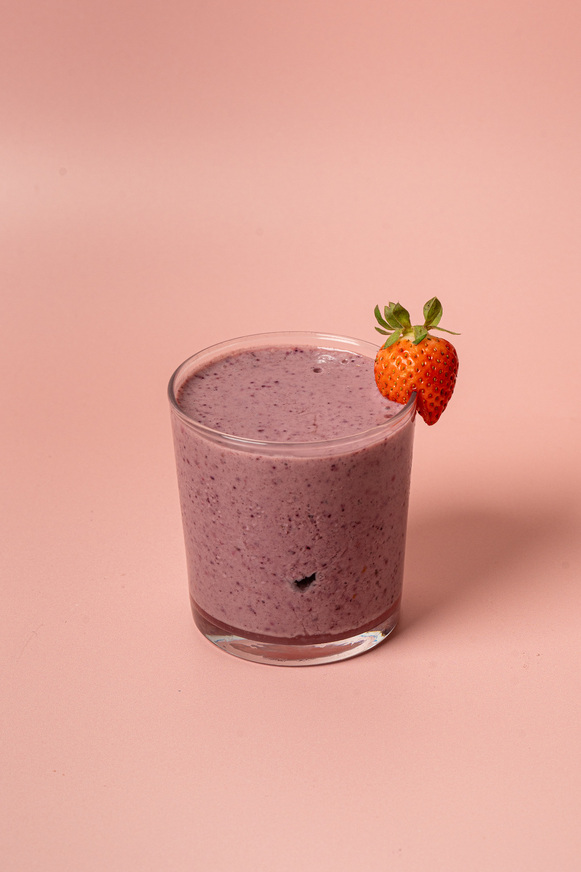 Blueberries, Φράουλα, Μπανάνα, Γιαούρτι