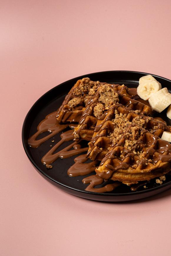 Nutella / Μπανάνα / Crumble Φουντουκιού